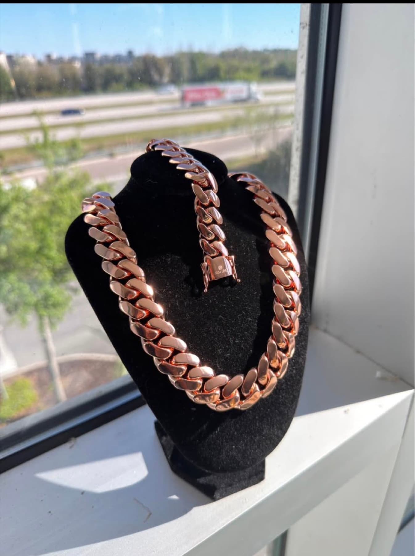 Sosa Linkz rose gold Miami Cuban link chain